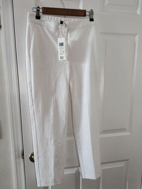 Eileen Fisher White Pants High waisted